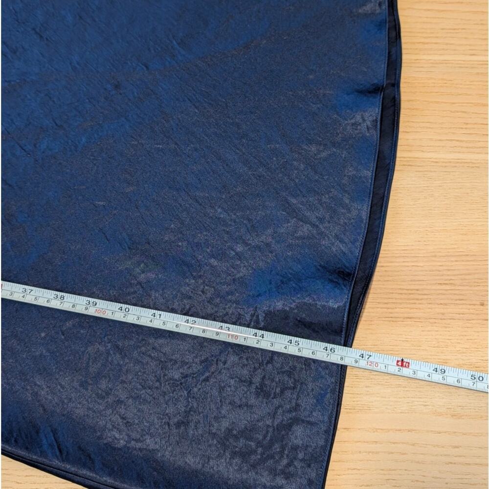 Vince Navy Silk Slip Midi Dress - Picture 6 of 9